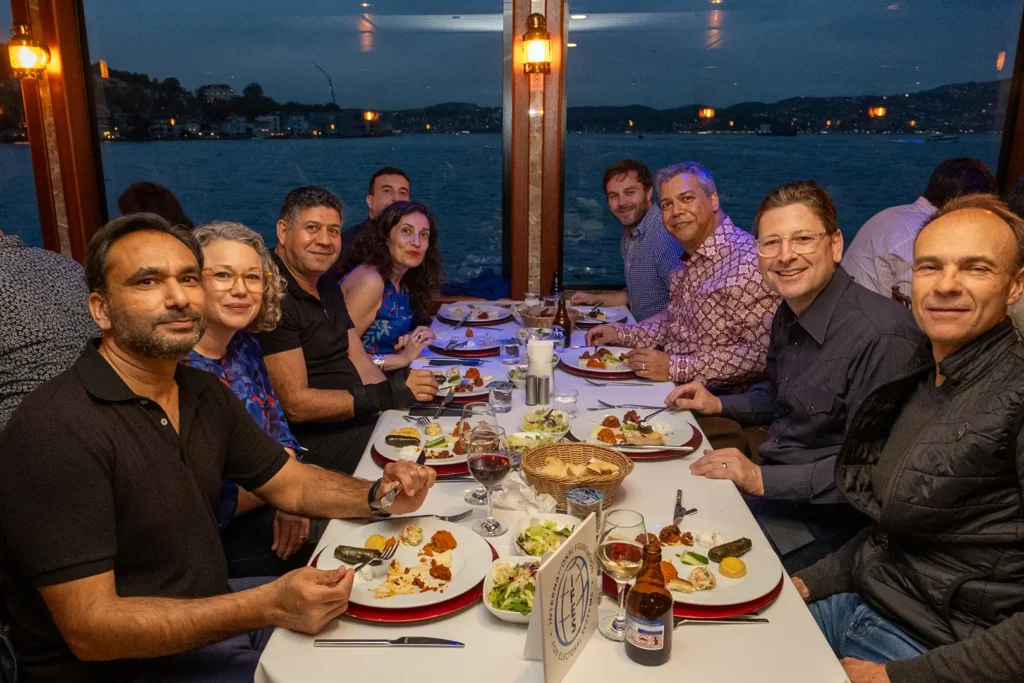 ifes cruise dinner istanbul event photography