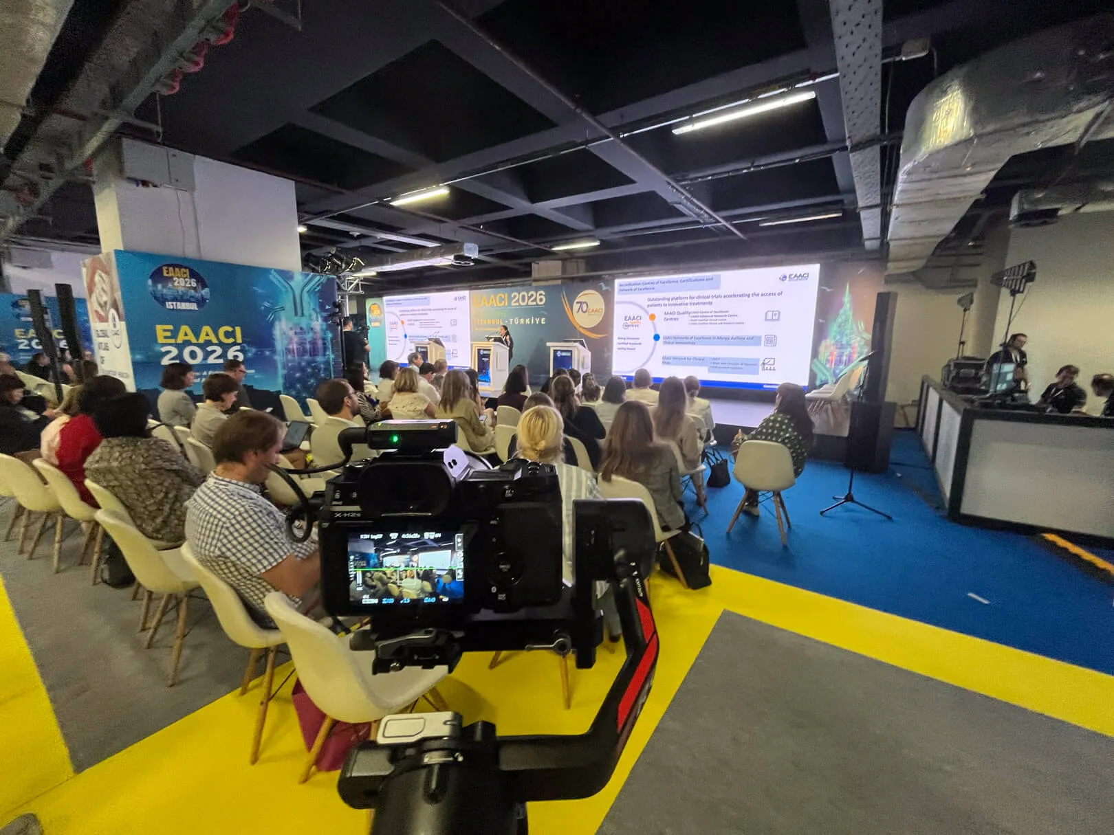 Sponsor speaker session at a crypto conference in Istanbul